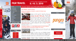 Desktop Screenshot of for-travel.cz